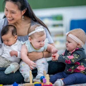 image of infants learning