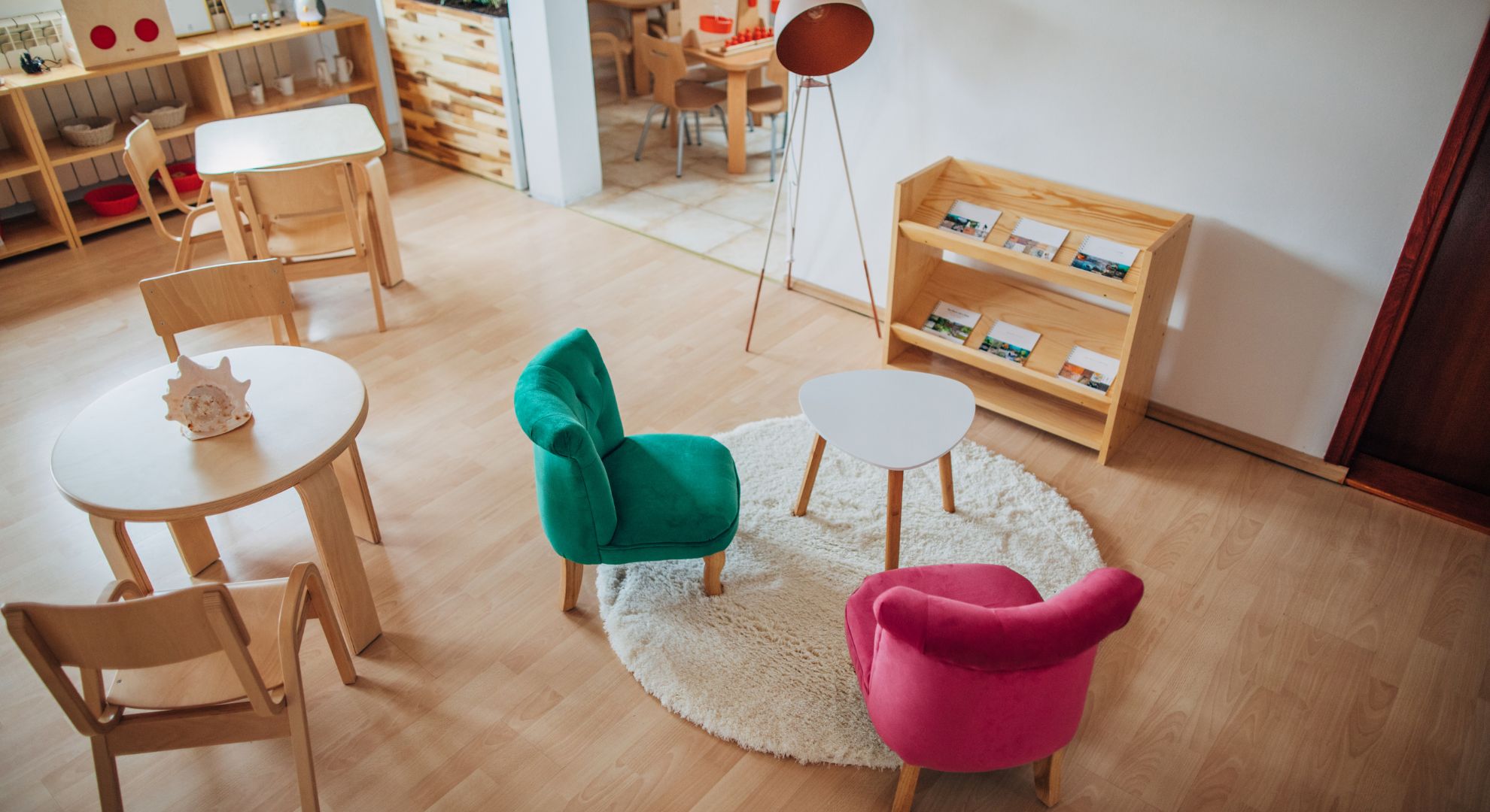 Preschool classroom.