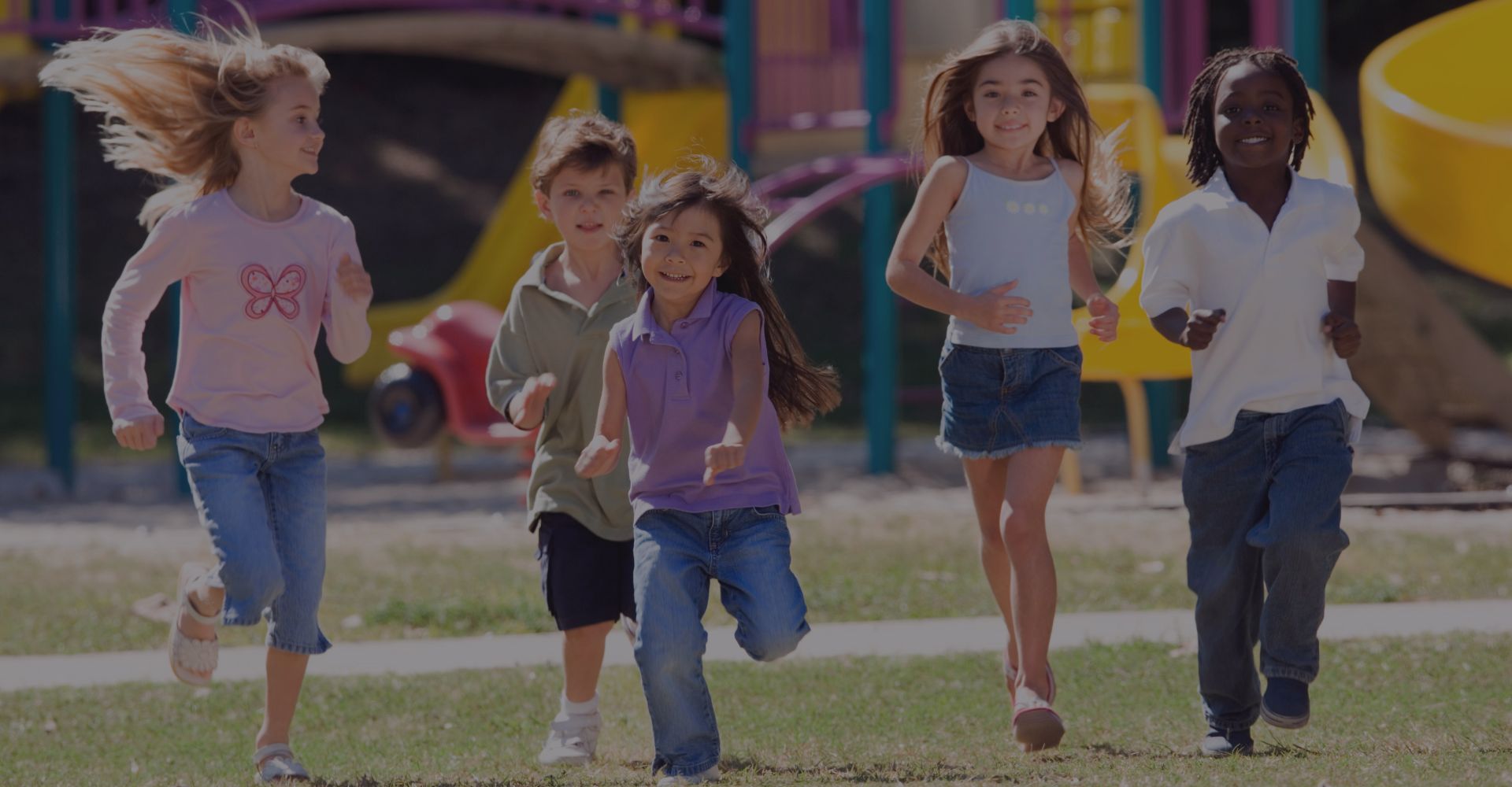 kids playing outside after school