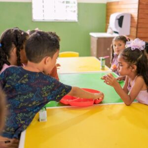 Children engaging in an after-school activity.