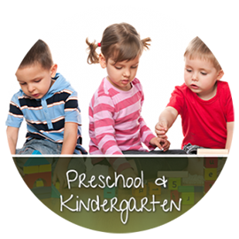 3 children learning together